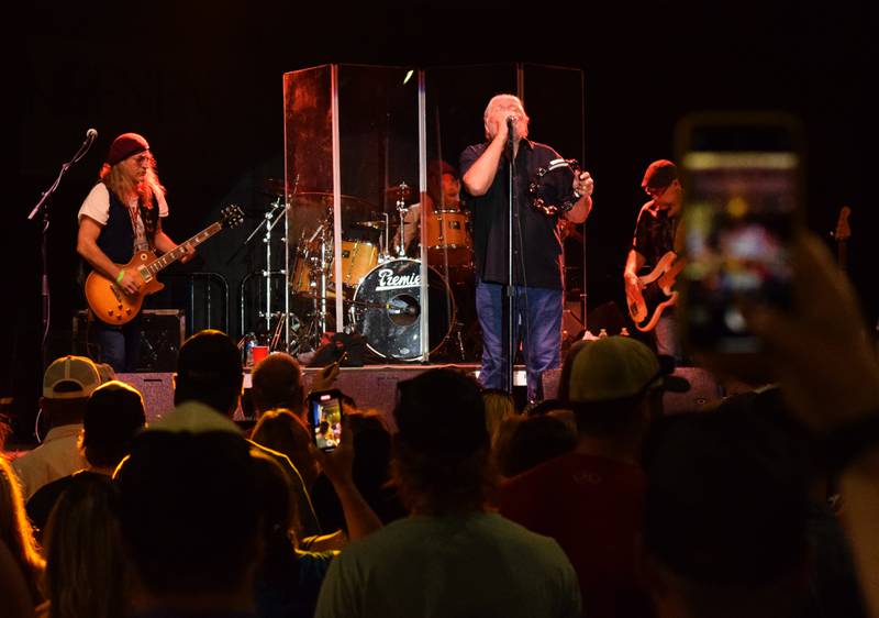 The Marshall Tucker Band performs during the inaugural Wild Cat Country Fest on June 18 in downtown Newton.