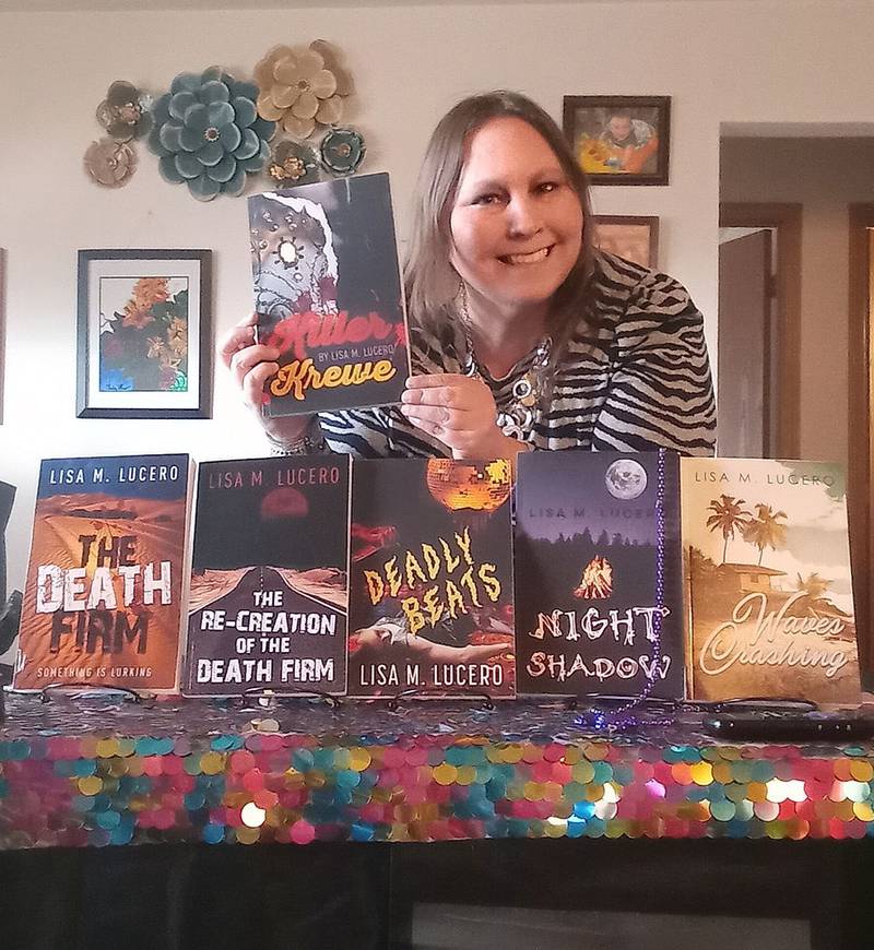 Lisa M. Lucero’s sixth novel, “Killer Krewe,” was released in March.