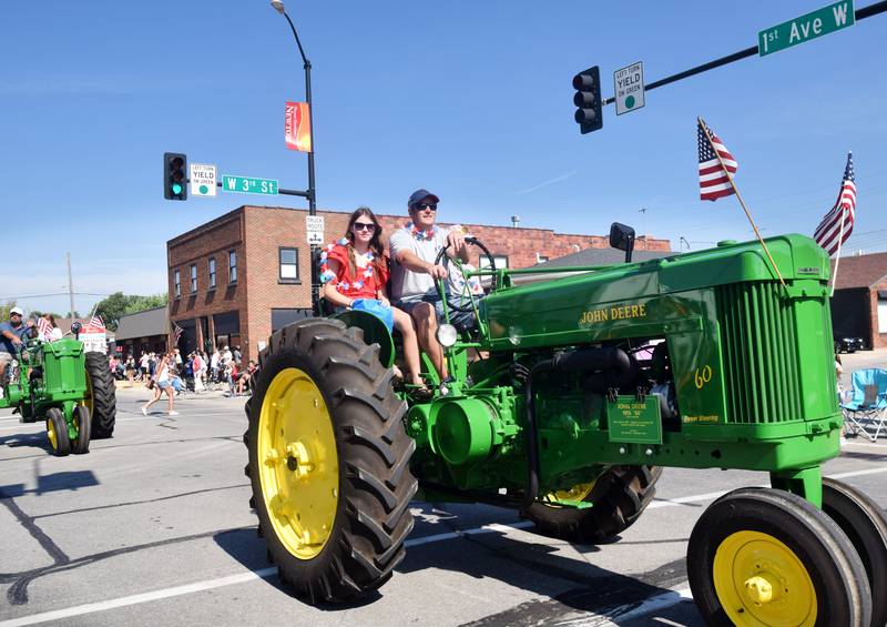 The Newton Chamber of Commerce Fourth of July Parade featured about 100 participants who were greeted by a welcoming community in the downtown district.