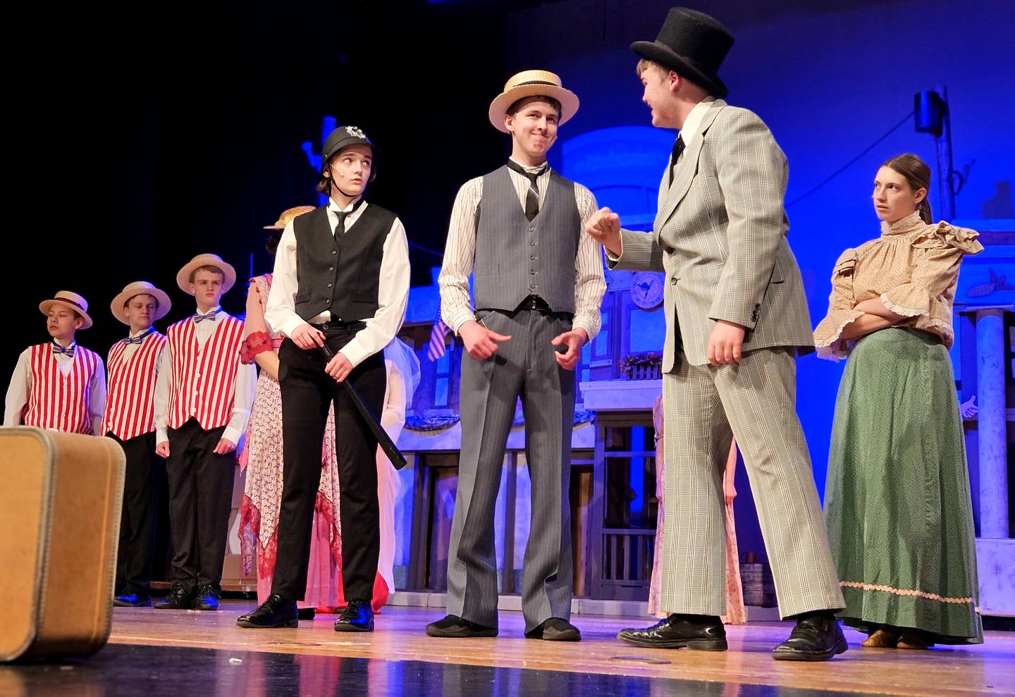Newton High School students will be performing "The Music Man Jr.” at 7 p.m. on March 28 and 29 in the Center of Performance.
