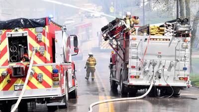 Photos: Firefighters respond to house fire at Colfax 