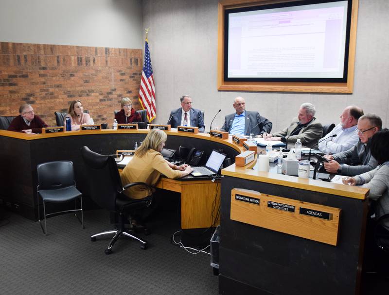 The Newton City Council discusses rule changes to the council meeting procedures. In addition to removing a section about requiring citizen comments to remain germane or relevant to city business, the council also provided amendments that expand citizen participation, keep the veto override vote a super majority and lets officials reply back to residents during citizen participation portions, among other changes.