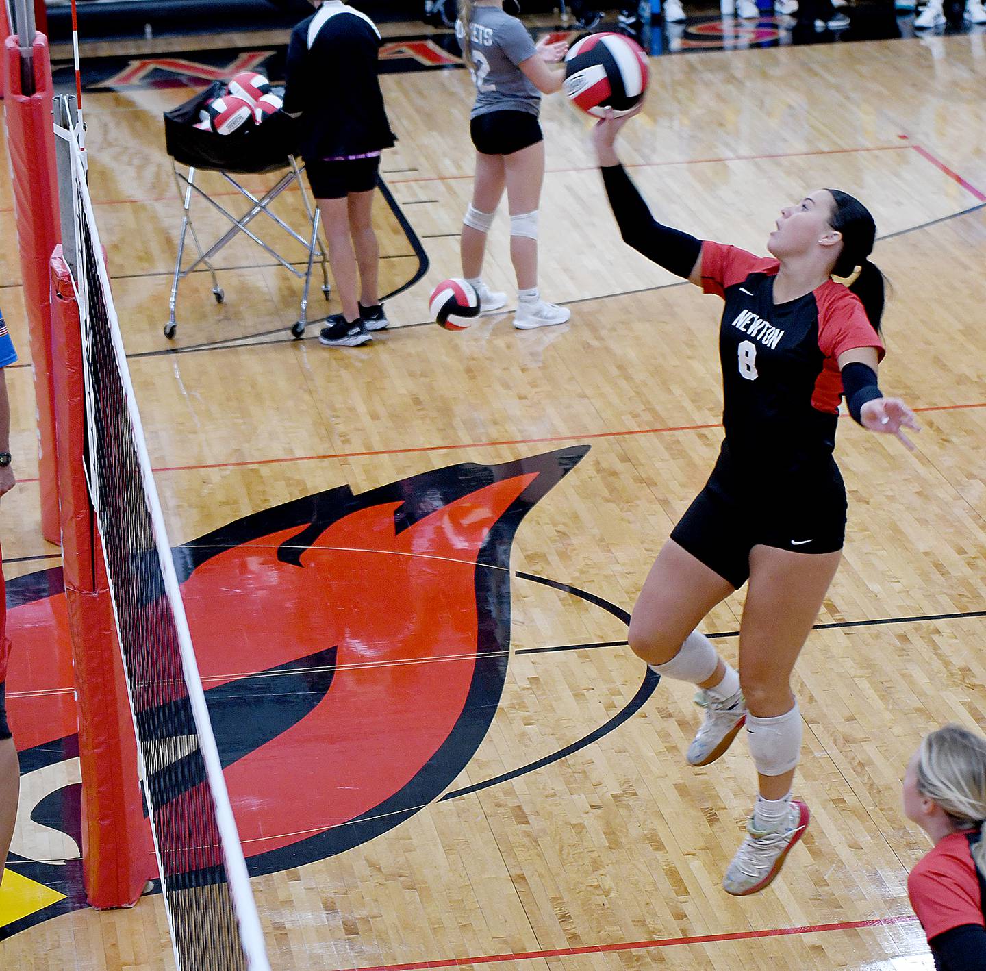 Newton volleyball goes 41, finishes second at home tournament Newton