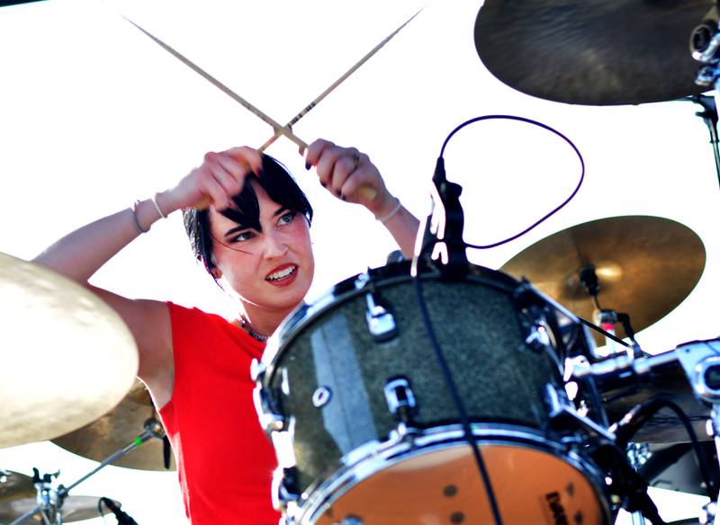 The Band JAREN performs during Fierce Faith Music Fest on June 14 at Community Heights Alliance Church in Newton.