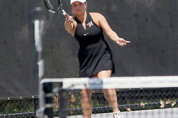 Newton girls fall in quarters, eliminated from individual state tennis tourney
