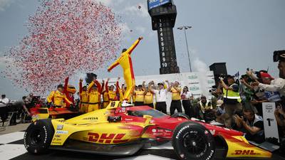 Álex Palou secures his first oval win at Iowa Speedway