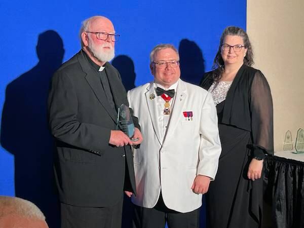 Local Knights of Columbus member inducted