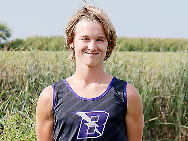 Five area harriers finish top 10 in boys’ race at West Marshall