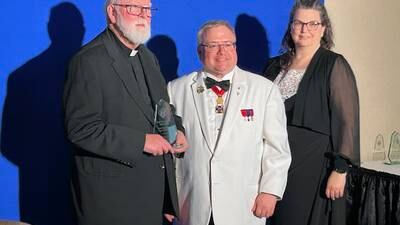 Local Knights of Columbus member inducted