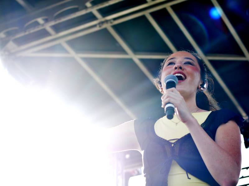 The Band JAREN performs during Fierce Faith Music Fest on June 14 at Community Heights Alliance Church in Newton.