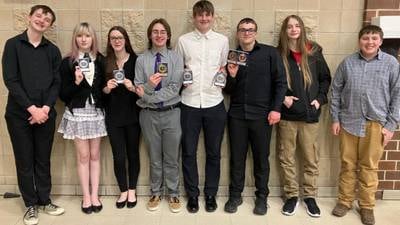 Baxter participates in Academic Decathlon