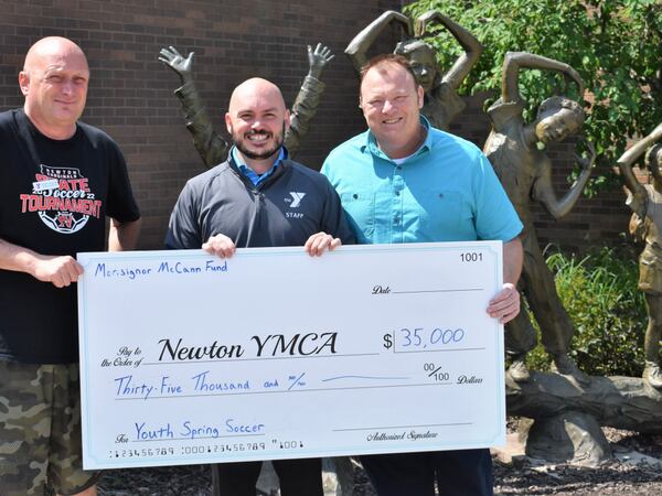 Goal! Monsignor McCann $35K donation provides free youth soccer to YMCA