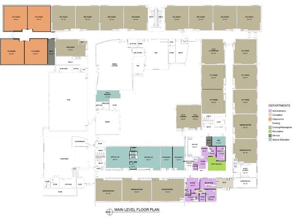 Interior work of Thomas Jefferson Elementary deemed substantially completed