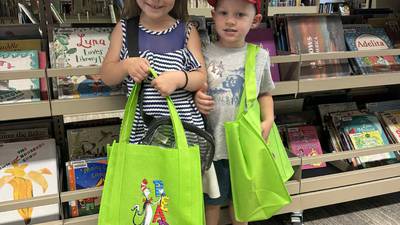 Two more complete 1,000 book at library