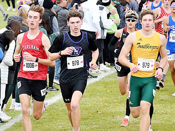 Baxter’s Tuhn scores strong finish in first state cross country meet 
