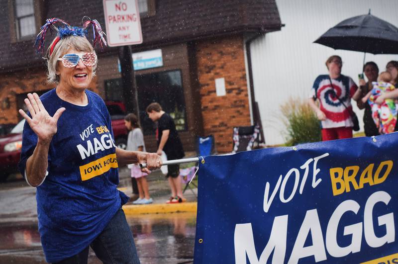 Heavy downpours couldn’t stop the Fourth of July Parade presented by the Greater Newton Area Chamber of Commerce and Newton Main Street on July 4 in downtown Newton.