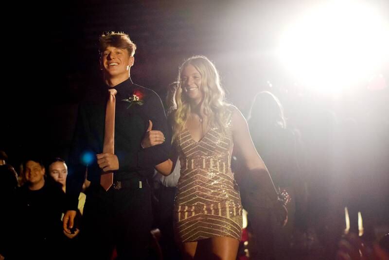 Newton High School held Homecoming coronation on Sept. 19 in the gymnasium. Eight senior boys and eight senior girls were chosen for this year’s Homecoming court, and the king and queen was crowned during the ceremony.