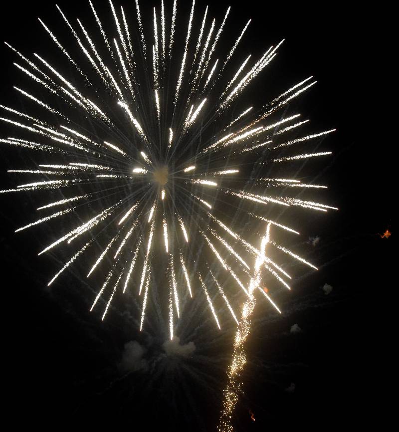 Photos Newton Fourth of July 2021 fireworks display Newton Daily News