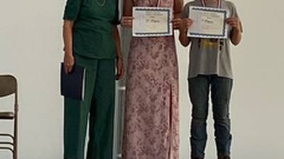 Club News: Questers present award at fair