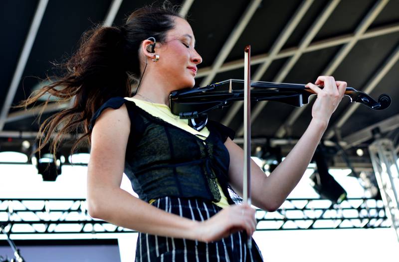 The Band JAREN performs during Fierce Faith Music Fest on June 14 at Community Heights Alliance Church in Newton.