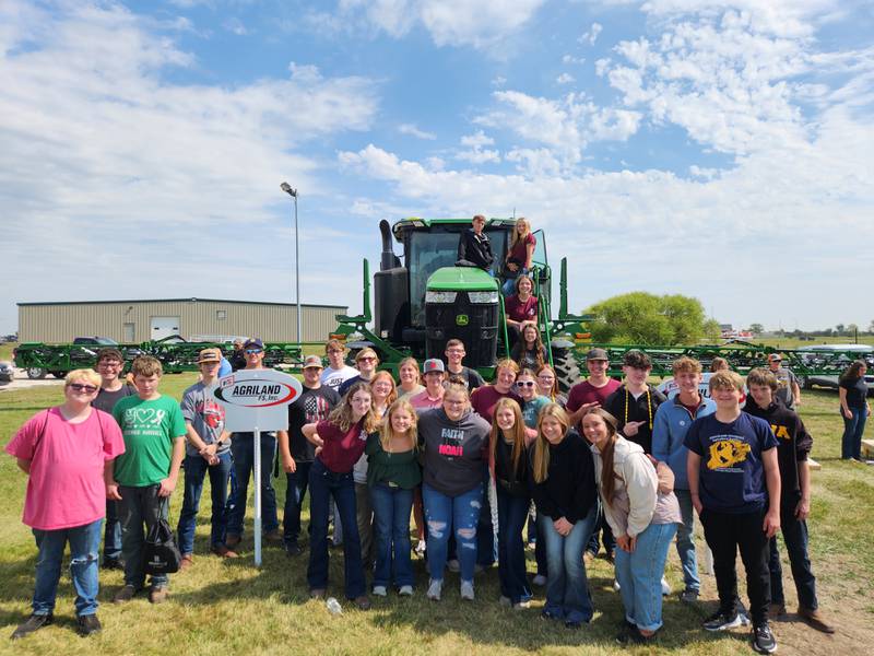 Newton FFA Members that attended South Central CDE Day.