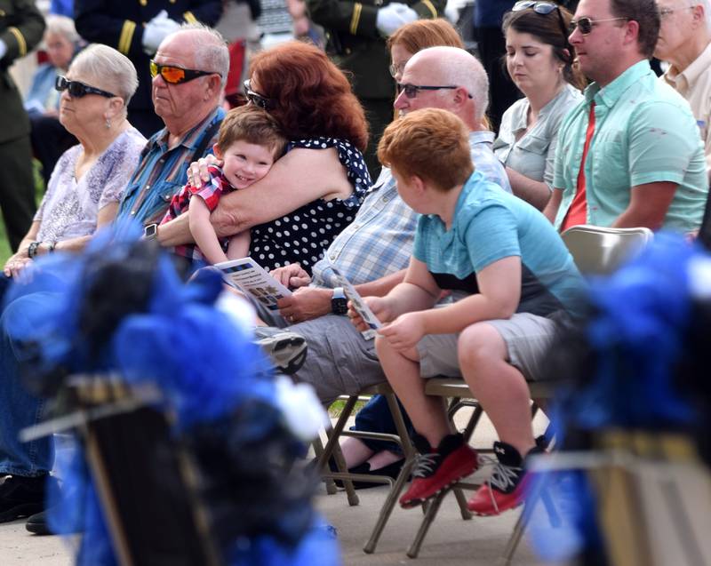 Representatives from all local law enforcement agencies participated in the Jasper County Law Enforcement Memorial service May 18 on the north side of the county courthouse in Newton. Officials from law enforcement agencies, the mayor of Newton and the police department's chaplain gave speeches during the ceremony.