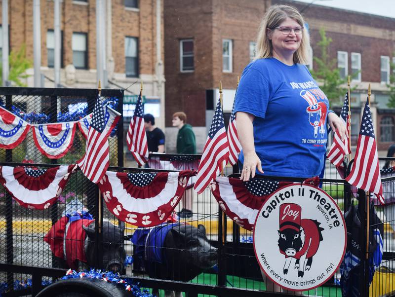Heavy downpours couldn’t stop the Fourth of July Parade presented by the Greater Newton Area Chamber of Commerce and Newton Main Street on July 4 in downtown Newton.