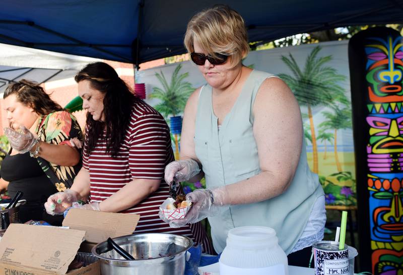 FrankFest attracted a number of businesses and organizations to create unique hot dog dishes for visitors to enjoy on Sept. 21 at Maytag Park. In addition to the Thanks with Franks Hot Dog Contest, this year's FrankFest also encouraged residents with four-legged friends to participate in the Strut Your Mutt Dog Show.