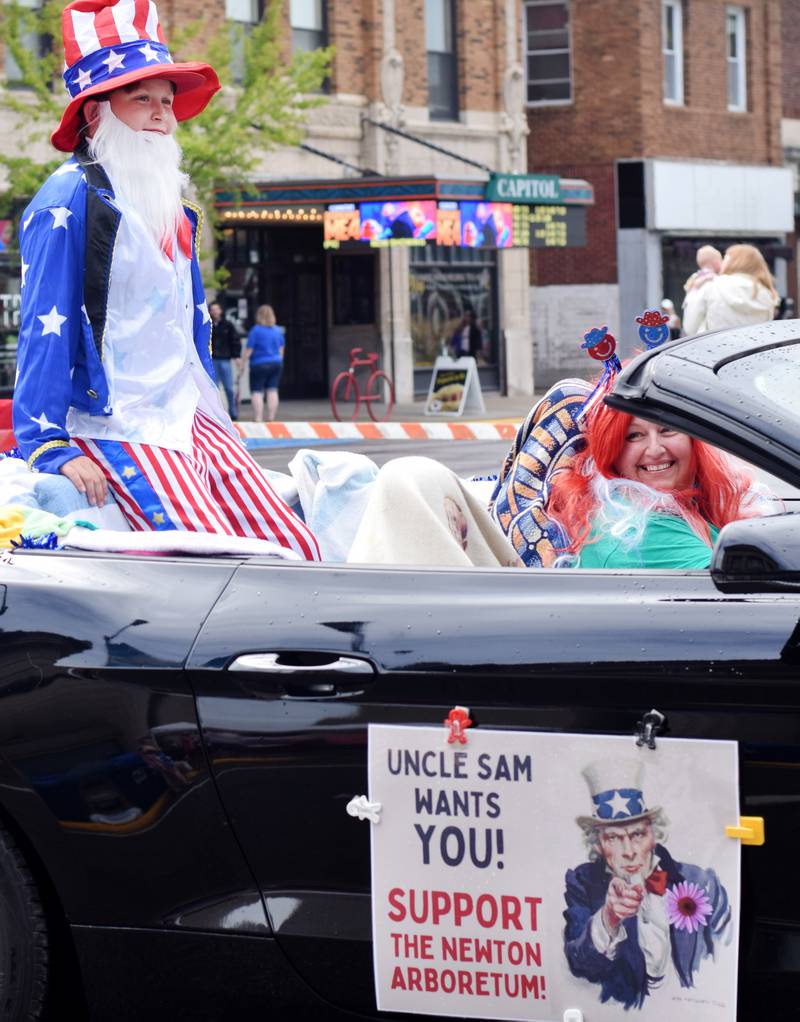 Heavy downpours couldn’t stop the Fourth of July Parade presented by the Greater Newton Area Chamber of Commerce and Newton Main Street on July 4 in downtown Newton.