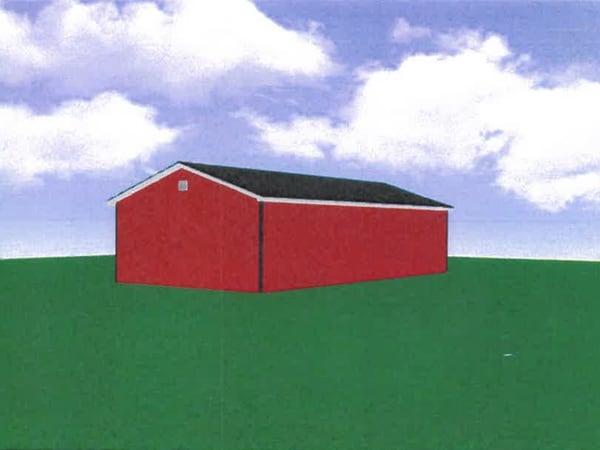 School district finds economical solution for storage garage at H.A. Lynn Stadium