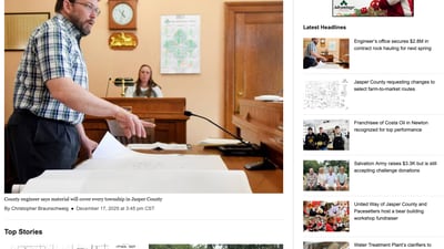 Newton News Website Back Up