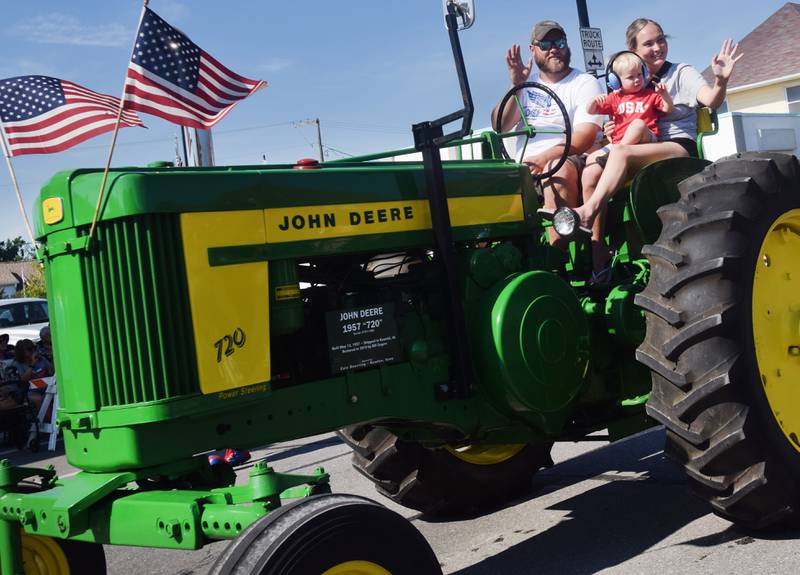 The Newton Chamber of Commerce Fourth of July Parade featured about 100 participants who were greeted by a welcoming community in the downtown district.