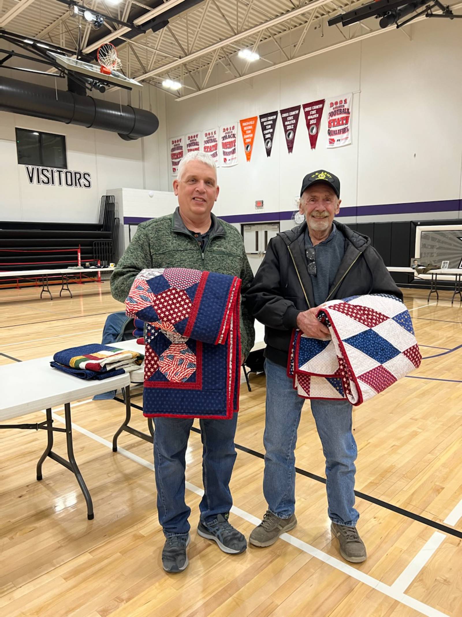 Veterans receive quilts from quilt club in Baxter Newton Daily News