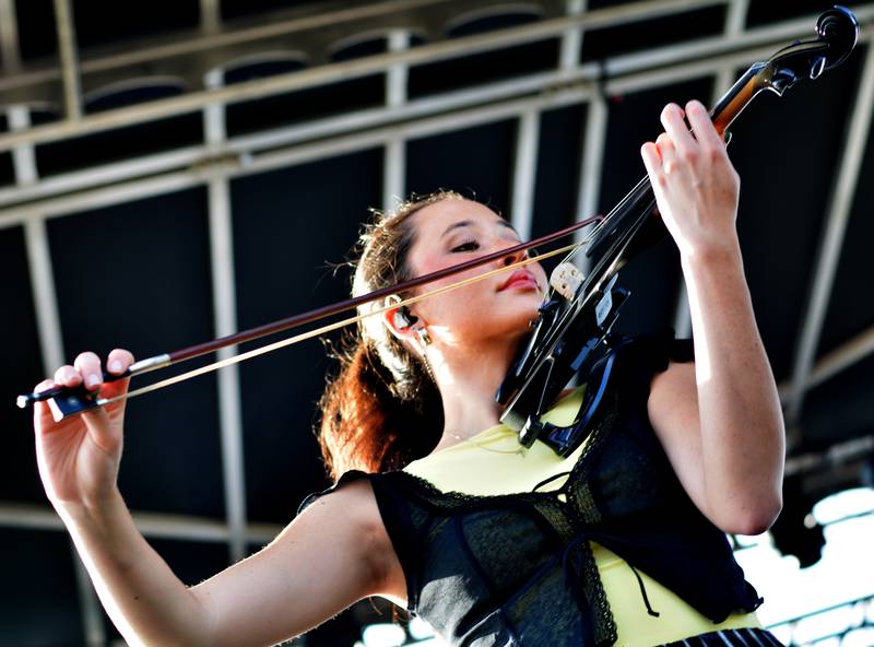 The Band JAREN performs during Fierce Faith Music Fest on June 14 at Community Heights Alliance Church in Newton.