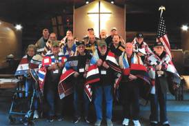 Quilts of Valor presented to veterans