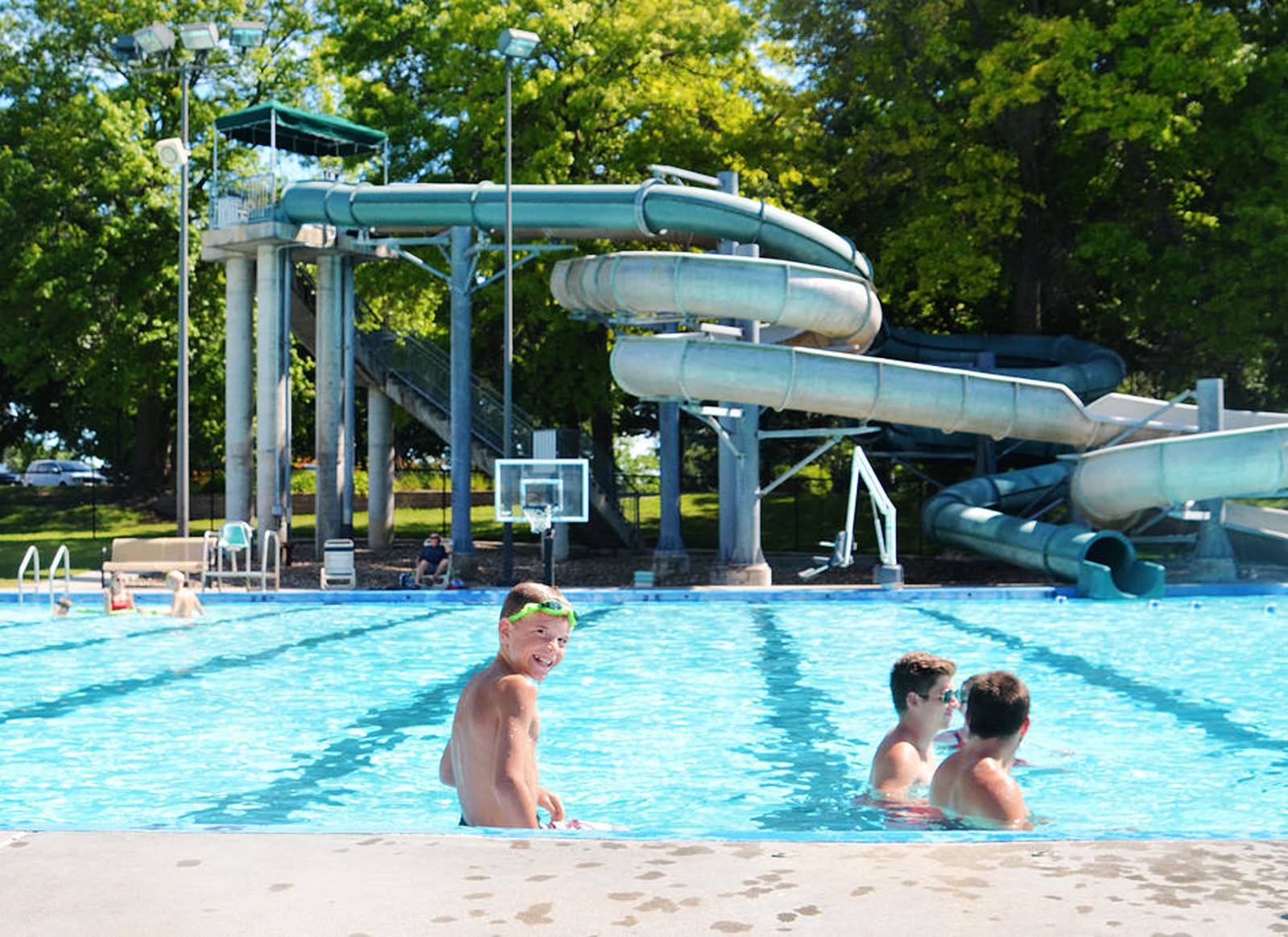 Maytag Pool waterslides to see repair and recoloring Newton Daily News