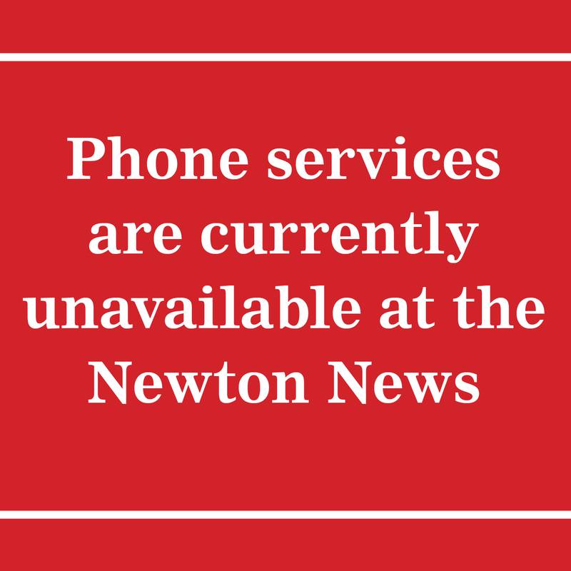 Phones services are currently unavailable at the Newton News