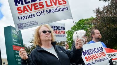 Protestors fear proposed Medicaid cuts would close Newton hospital