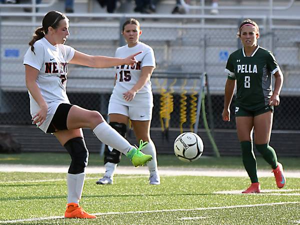 State-ranked Pella edges Newton girls in regional semifinals