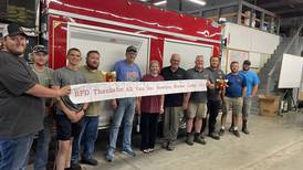 Moose Lodge members  appreciate help from  BFD