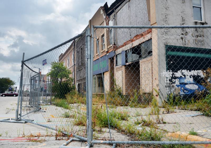 The damaged property at 209 W. Second St. N. in downtown Newton is owned by Chedester Properties. City officials recently encouraged residents to sign its petition requesting the court uphold a settlement agreement with the building owner to get it demolished. However, an online petition claims the city could take ownership at any time and demolish it themselves.
