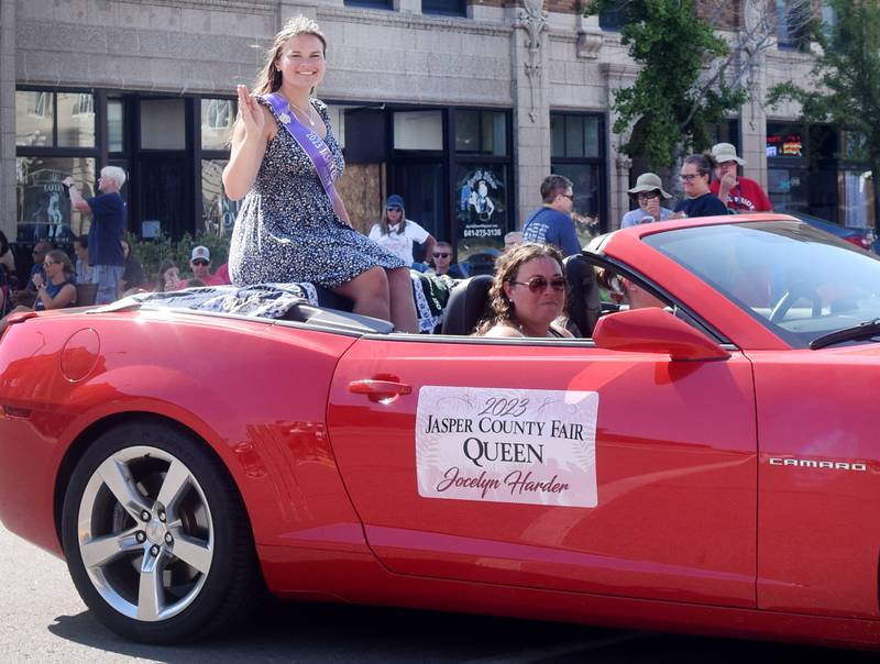 The Newton Chamber of Commerce Fourth of July Parade featured about 100 participants who were greeted by a welcoming community in the downtown district.