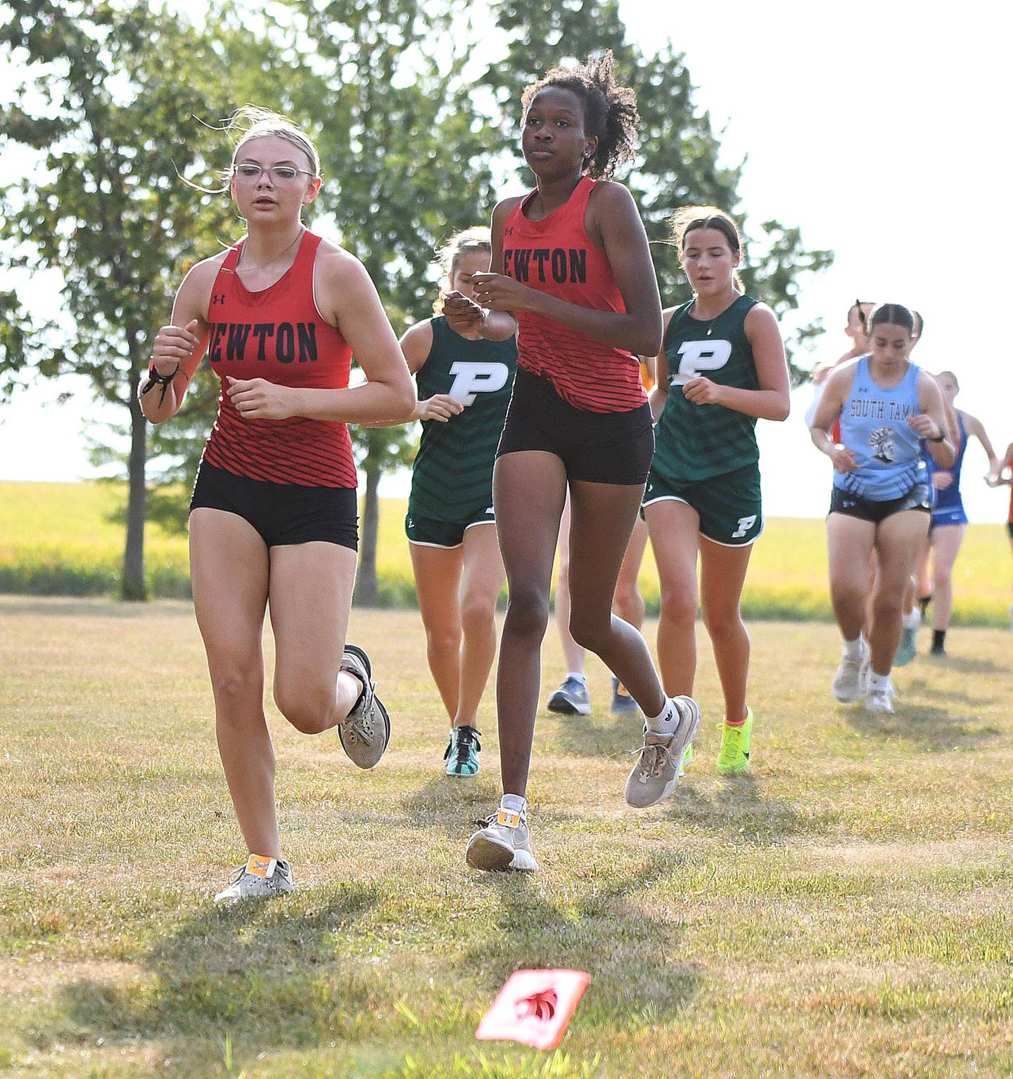 Abbie Preston, left, and Sarah Malow