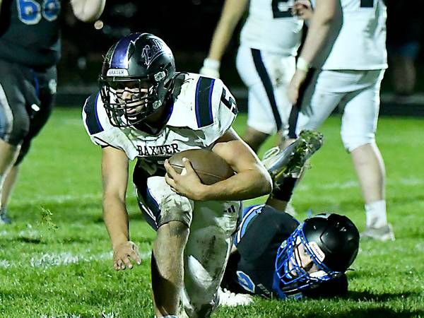 Vansice’s big night rallies Baxter football past rival Colo-NESCO