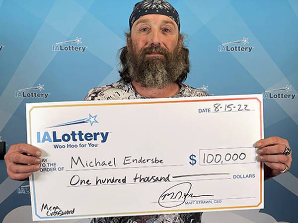 Colfax man wins $100K lottery prize