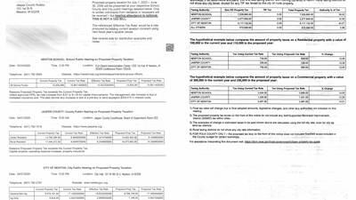 Property tax document sent in mail only confuses an already complicated subject