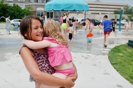Street parking spots removed, stop signs added near splash pad park