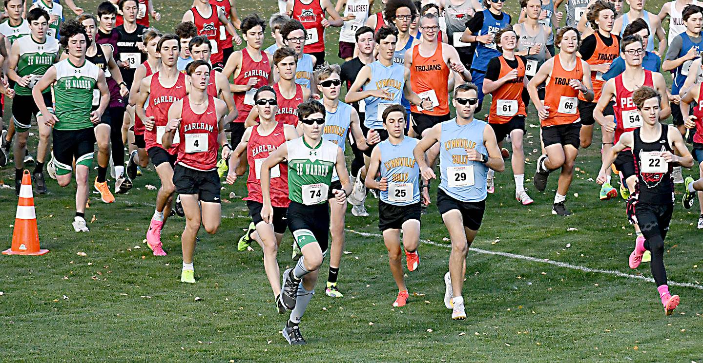 L-S cross country team