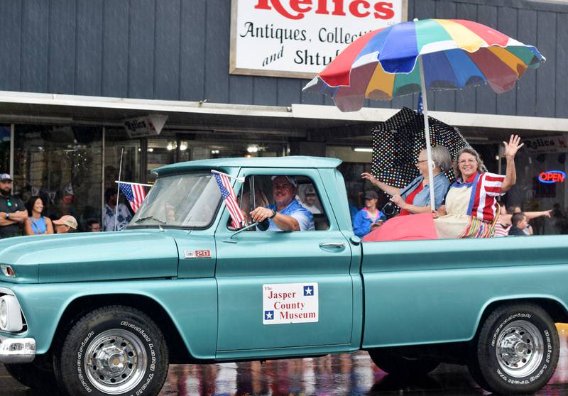 Heavy downpours couldn’t stop the Fourth of July Parade presented by the Greater Newton Area Chamber of Commerce and Newton Main Street on July 4 in downtown Newton.