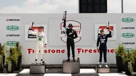 Myles Rowe gets first Indy NXT win at Iowa Speedway and makes series history